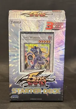 2008 Yugioh 5DS Starter Deck Junk Warrior Synchro 1st Edition Factory Sealed - Image 1