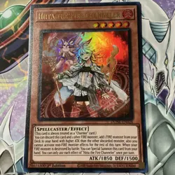 Yu-Gi-Oh! Hiita the Fire Channeler 1st Ed. DUNE-EN026 Ultra Rare NP - Image 1