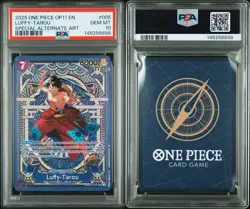 2025 ONE PIECE OP11 EN LUFFY-TAROU SPECIAL ALTERNATE ART PSA 10 ST18-005 SP - Image 2