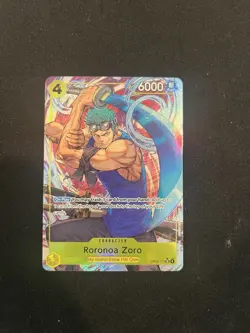 One Piece Card Game Roronoa Zoro SR Alt Art OP15-113 Adventure on KAMI's Island! - Image 1