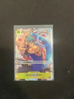 One Piece Card Game Roronoa Zoro SR Alt Art OP15-113 Adventure on KAMI's Island! - Image 3