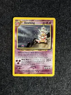 Pokemon Slowking Holo Rare #14/111 - Neo Genesis WOTC Set LP - Image 1