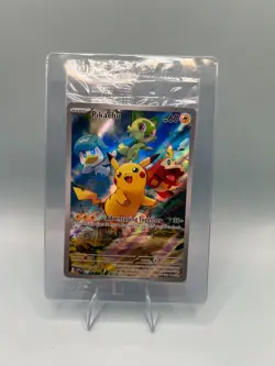 Pokemon TCG Pikachu 027 Scarlet & Violet Promo Sealed NM - Image 1