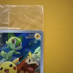 Pokemon TCG Pikachu 027 Scarlet & Violet SVP EN Black Star Promo Sealed - Image 3