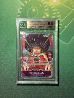 Monkey.D.Luffy (BANDAI Card Games Fest 25-26) OP07-073 One Piece Promo BGS 9.5 - Image 1
