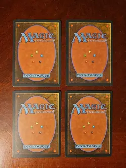 4x Feast of the Unicorn Homelands Magic Gathering MtG Old School Detwiller - Image 2