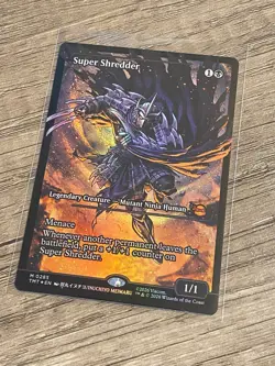 MTG Teenage Mutant Ninja Turtles Super Shredder Showcase Foil Card #0285 - Image 1
