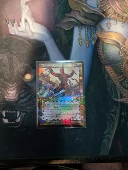 MTG Secret Lair Deadpool Trading Card Pool Party Chase Foil 7129 2BR - Image 1