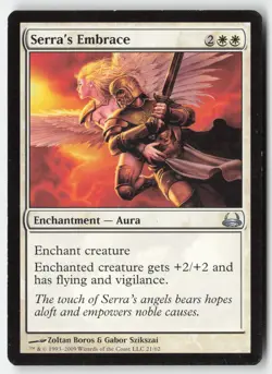 MTG - Serra's Embrace #21 - Regular - DDC Duel Decks: Divine vs. Demonic - Image 1