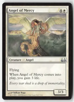 MTG - Angel of Mercy #9 - Regular - DDC Duel Decks: Divine vs. Demonic - Image 1
