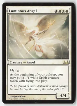 MTG - Luminous Angel #12 - Regular - DDC Duel Decks: Divine vs. Demonic - Image 1
