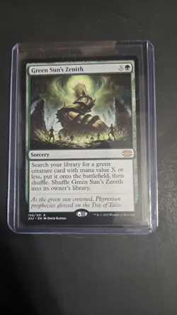 Green Sun's Zenith Double Masters 2022 Regular MTG Magic The Gathering - Image 1