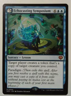 Echocasting Symposium *Mythic Rare* Magic MtG x1 Secrets of Strixhaven - Image 1