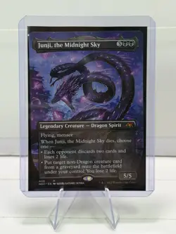 Junji, the Midnight Sky (Borderless) Kamigawa: Neon Dynasty regular - Image 5