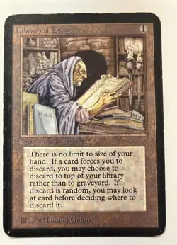 MTG Library of Leng Alpha Magic the Gathering - Image 1