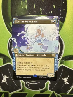 Yue, the Moon Spirit - TLA - 338 - Showcase - NM - MTG - Image 1