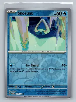 SV04: Paradox Rift Pokemon TCG Snorunt Reverse Holo - Image 1