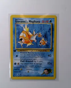 Giovanni's Magikarp - 1st Edition - 73/132 Gym Challenge - Pokemon TCG - 2000 - Image 1