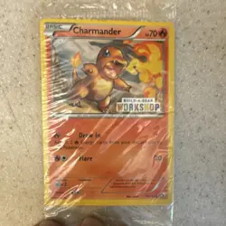 Pokemon Charmander Build-A-Bear Workshop Promo Exclusive 17/113 70 HP - Image 1