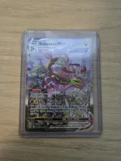 Pokemon TCG Pokemon Rayquaza VMAX Rayquaza Secret Rare Holo - Image 1
