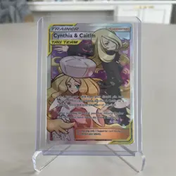 Cynthia & Caitlin (Full Art) 228/236 Sm-Cosmic Eclipse Holo - Image 1