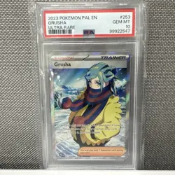 2023 POKEMON PAL EN-PALDEA EVOLVED ULTRA RARE #253 GRUSHA PSA 10 - Image 1