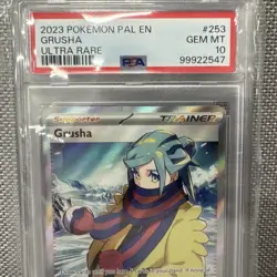 2023 POKEMON PAL EN-PALDEA EVOLVED ULTRA RARE #253 GRUSHA PSA 10 - Image 2