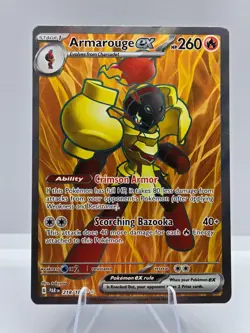 Armarouge ex 218/182 Ultra Rare Paradox Rift Pokemon NM - Image 1