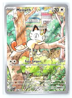 POKEMON MEOWTH 106 PHANTASMAL FLAMES NM/M - Image 1