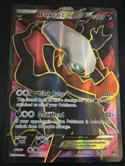 Pokemon Card - Darkrai EX - 118/122 - BREAKpoint 2016 - Image 1