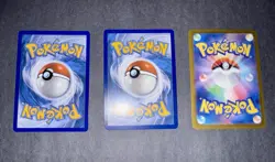 Lot of 3 Pokemon TCG Cards Psyduck (Jap) Dawn, & Raichu - Image 3