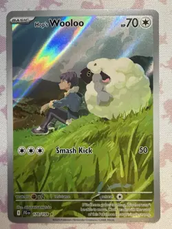 Hop's Wooloo 170/159 Illustration Rare Journey Together Pokemon TCG JTG HOLO NM - Image 1