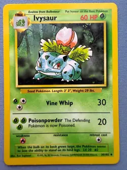 Ivysaur Pokemon TCG Base Set #30/102 - Image 1