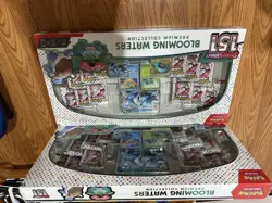 Pokemon TCG Scarlet & Violet 151 BLOOMING WATERS Premium Collection X2 SEALED - Image 1