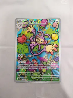 Ambipom 107/094 Me02: Phantasmal Flames Illustration Rare Pokemon TCG Near Mint - Image 1