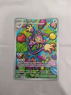 Ambipom 107/094 Me02: Phantasmal Flames Illustration Rare Pokemon TCG Near Mint - Image 2