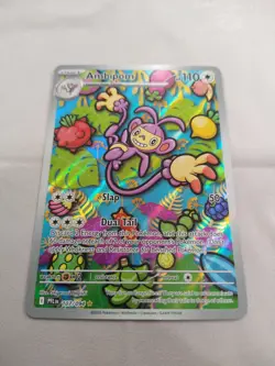 Ambipom 107/094 Me02: Phantasmal Flames Illustration Rare Pokemon TCG Near Mint - Image 3