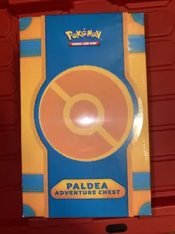 Pokemon TCG: Paldea Adventure Chest Factory Sealed Shipped Fast - Image 1