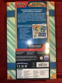 Pokemon TCG: Paldea Adventure Chest Factory Sealed Shipped Fast - Image 2