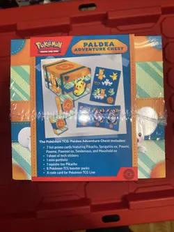 Pokemon TCG: Paldea Adventure Chest Factory Sealed Shipped Fast - Image 5
