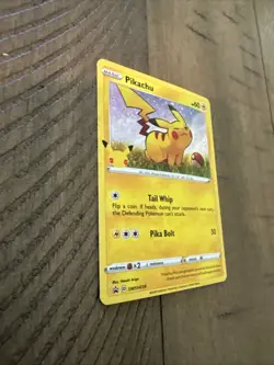 Pokemon TCG Pikachu SWSH039 General Mills 25th Anniversary Black Star Promo Card - Image 5