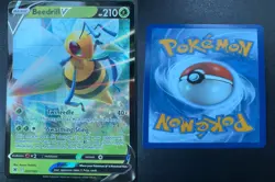 Beedrill V 001/189 Holo Rare V Astral Radiance Pokemon Near Mint - Image 3