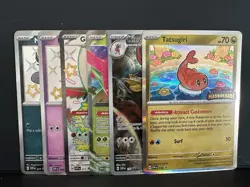 Pokemon SVP Promo Lot x6 Holo EX Kingambit Tatsugiri Maschiff Fidough NM - Image 1