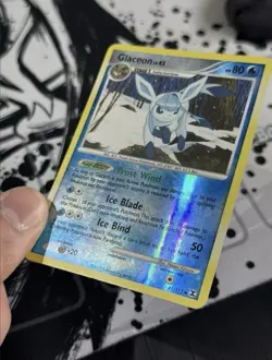 Pokemon Glaceon Reverse Holo Card 41/111 Rising Rivals Series - Image 3