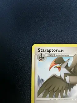 Pokemon Card Staraptor 27/100 D&P Stormfront Non-Holo Rare - Image 2