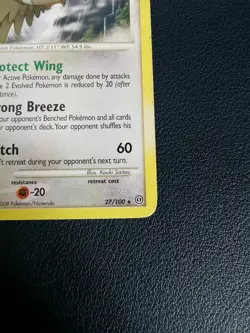 Pokemon Card Staraptor 27/100 D&P Stormfront Non-Holo Rare - Image 5