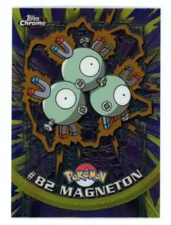 Pokemon Card - Magneton #82 - Topps Chrome - Image 1