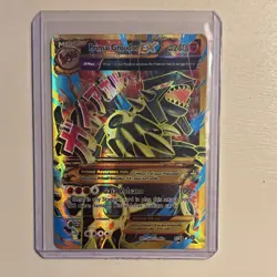 Pokemon Primal Groudon EX Full Art Ultra Rare Holo 97/98 XY Ancient - Image 1