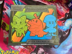 (SMALL TEAR) Pokemon TCG: Scarlet & Violet PALDEA EVOLVED ETB SV02 - Image 1