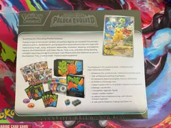 (SMALL TEAR) Pokemon TCG: Scarlet & Violet PALDEA EVOLVED ETB SV02 - Image 4